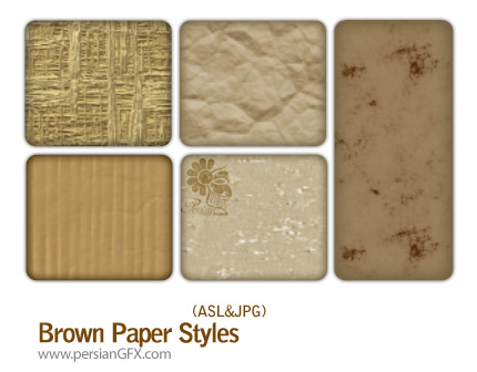 استایل کاغذهای قهوه ای - Brown Paper Styles