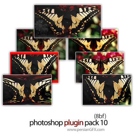 مجموعه پلاگین فتوشاپ جهت ویرایش تصاویر - Photoshop Plugin Pack 10