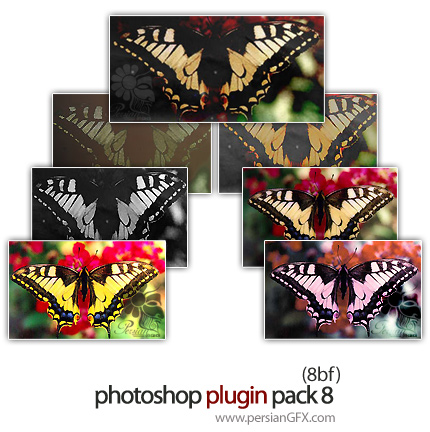 مجموعه پلاگین فتوشاپ جهت ویرایش تصاویر - Photoshop Plugin Pack 08