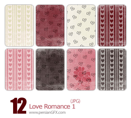 مجموعه پترن های رمانتیک شماره یک  - Love Romance 01