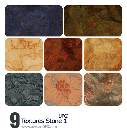نمونه ای بی نظیر از بافت های سنگی شماره یک  - Textures Stone 01