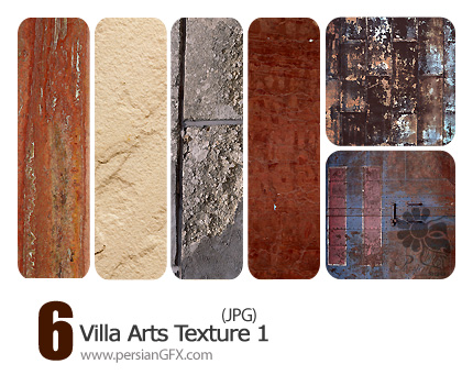 مجموعه بافت خانه های ییلاقی شماره یک - Villa Arts Texture 01