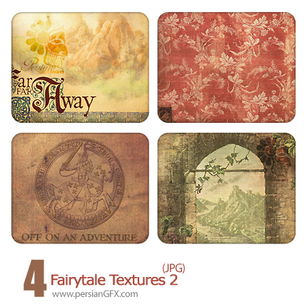 دانلود مجموعه بافت های افسانه پری شماره دو - Fairytale Textures 02