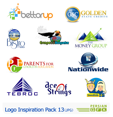کلکسیون لوگوهای الهام بخش شماره سیزدهم - Logo Inspiration Pack 13