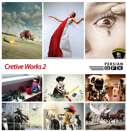 تصاویر تبلیغاتی خلاق شماره دو - Cretive Works 02