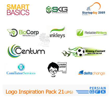 کلکسیون لوگوهای الهام بخش شماره بیست و یک - Logo Inspiration Pack 21