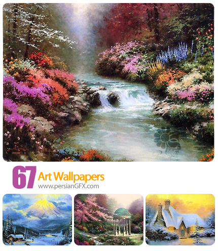 دانلود تصاویر والپیپر هنری، بک گراند -Art Wallpapers 