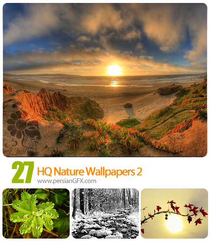 دانلود مجموعه والپیپر های طبیعت، منظره، چشم انداز - HQ Nature Wallpapers 02     
