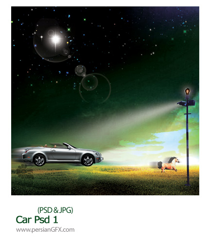 دانلود تصویر لایه ماشین - Car Psd 01    