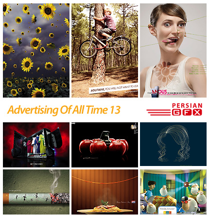 دانلود تصاویر تبلیغاتی خلاق والهام بخش شماره سیزده - Advertising Of All Time 13   