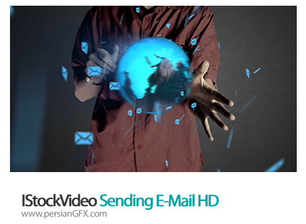 دانلود فایل آماده ویدئویی فرستادن نامه الکترونیکی - IStockVideo Sending E-Mail HD  