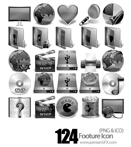 دانلود آیکون با موضوع کامپیوتر - Footure Icon   