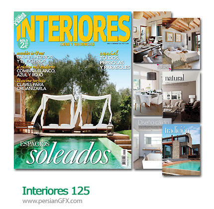 دانلود مجله طراحی دکوراسیون، طراحی داخلی - Interiores 125  
