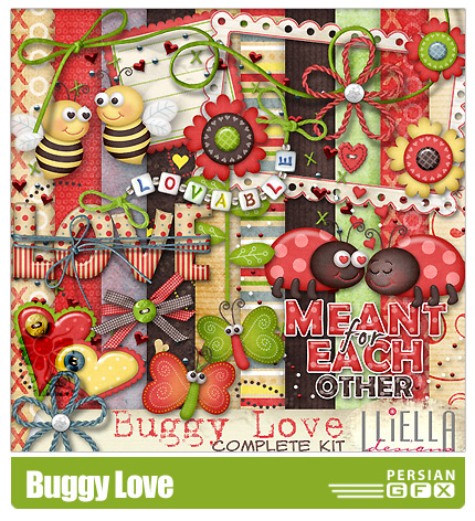 دانلود کلیپ آرت تزیینی، رمانتیک، حشره - Buggy Love