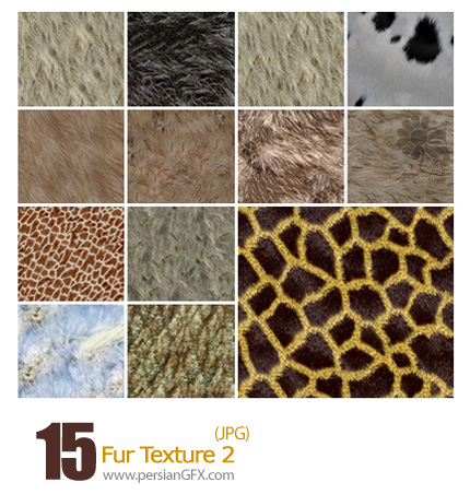 دانلود بافت خز، پوست - Fur Texture 02 