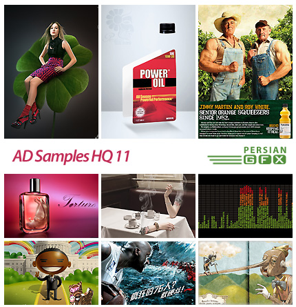 دانلود نمونه تصاویر تبلیغاتی مدرن و دیجیتال شماره یازده - AD Samples HQ 11