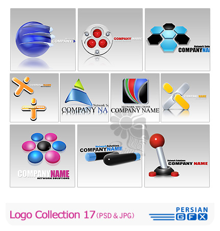 دانلود کلکسیون آماده آرم و لوگو شماره هفده - Logo Collection 17