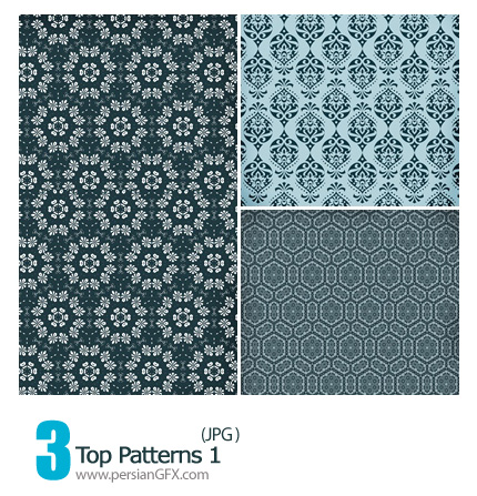 دانلود پترن های گل دار - Top Patterns 01   