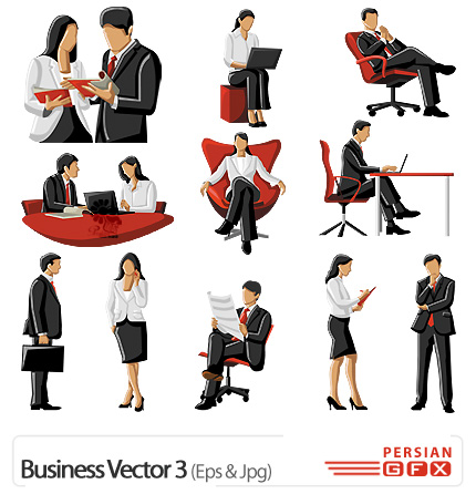 دانلود وکتور تجاری - Business Vector 03  