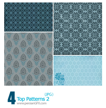 دانلود پترن های گل دار - Top Patterns 02   
