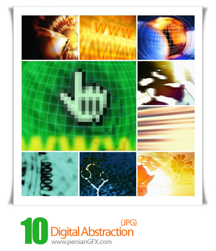 دانلود تصاویر بک گراند انتزاعی دیجیتال - Digital Abstraction 