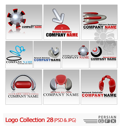 دانلود کلکسیون آماده آرم و لوگو شماره بیست و هشت - Logo Collection 28