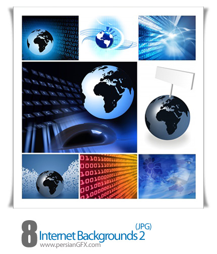 دانلود تصاویر بک گراند اینترنت - Internet Backgrounds 02 