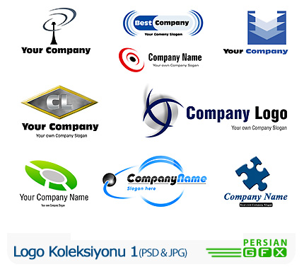 دانلود کلکسیون آرم و لوگو لایه باز - Logo Koleksiyonu 01