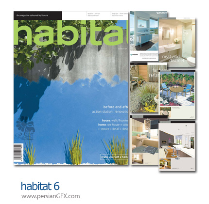 دانلود مجله طراحی دکوراسیون، طراحی داخلی - habitat 06  