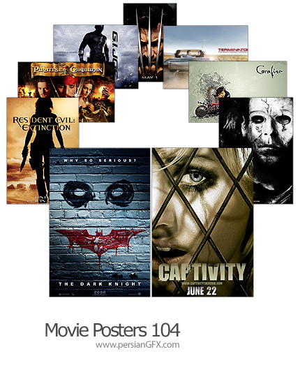 18 پوستر فیلم شماره صد و چهار - Movie Posters 104