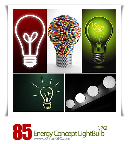 دانلود تصاویر لامپ - Energy Concept Light Bulb 
