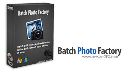 دانلود نرم افزار ویرایش و گذاشتن واترمارک بر روی تصاویر - Batch Photo Factory 2.07