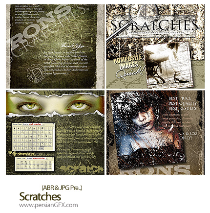دانلود براش خش - Scratches