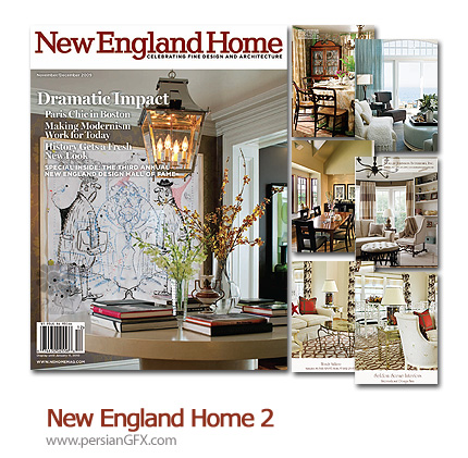 دانلود مجله طراحی دکوراسیون، طراحی داخلی - New England Home September October 2009 02  