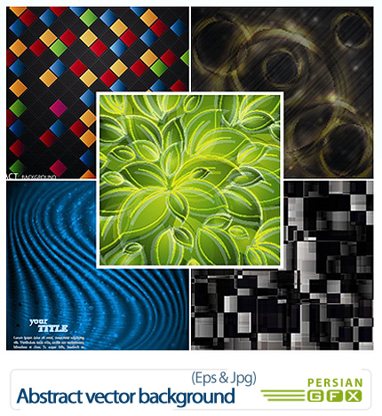 دانلود تصاویر وکتور پس زمینه های گرافیکی - Abstract vector background