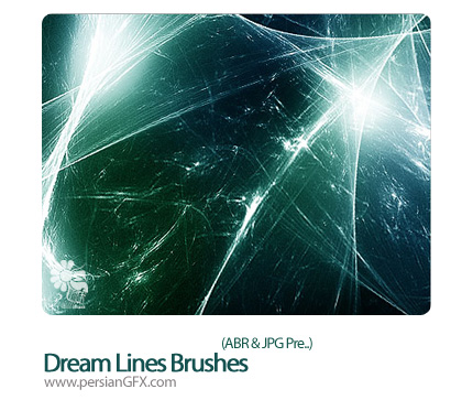 مجموعه براش های خطوط رویایی - Dream Lines Brushes