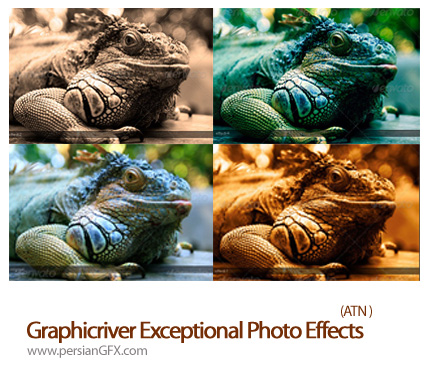 دانلود اکشن و افکت های استثنایی گرافیک ریور - Graphicriver Exceptional Photo Effects 