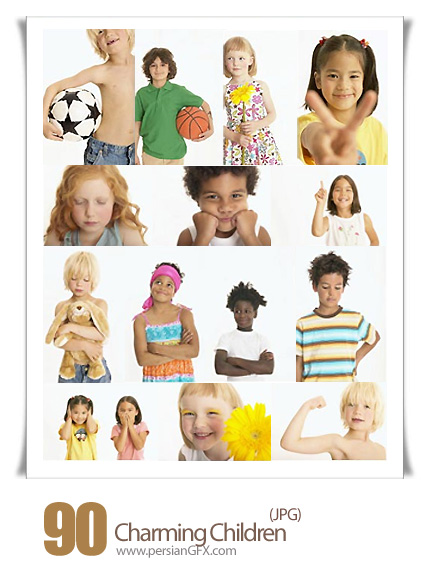 دانلود تصاویر با کیفیت کودکان جذاب - Veer Fancy Charming Children 