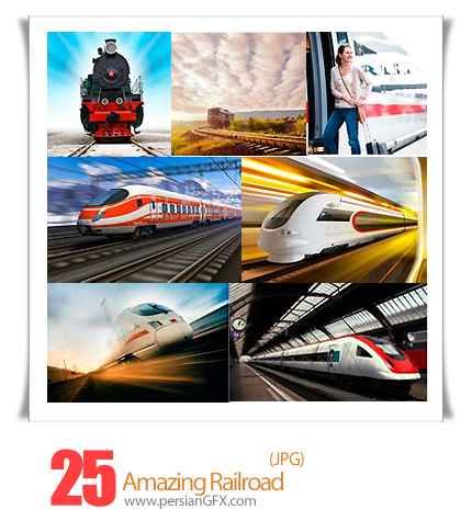 دانلود تصاویر با کیفیت راه آهن - Amazing SS Railroad