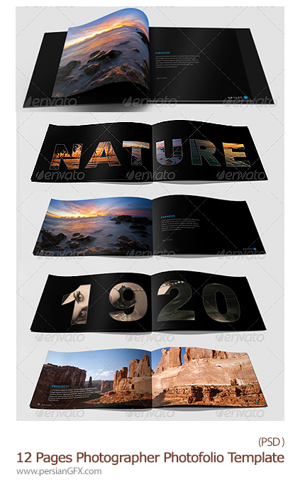 دانلود تصاویر لایه باز بروشور های عکاسی گرافیک ریور - GraphicRiver Modern Flyers Bundle Pack Template