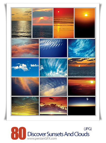 دانلود تصاویر با کیفیت غروب آفتاب - Medio Images WT21 Discover Sunsets And Clouds