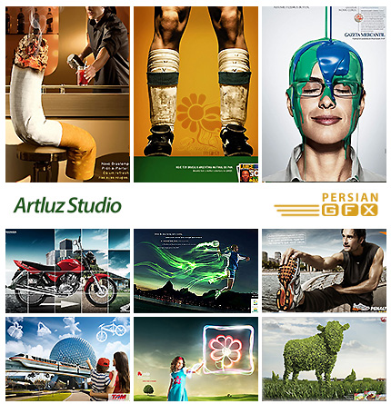 دانلود تصاویر تبلیغاتی خلاق - Artluz Studio