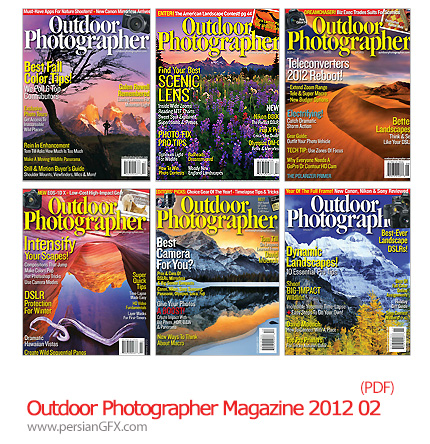 دانلود مجله مجموعه کامل عکاسی از فضای باز 2 - Outdoor Photographer 2012 02