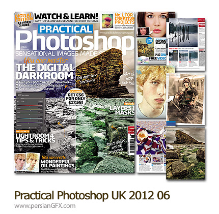 دانلود مجله آموزش های متنوع فتوشاپ - Practical Photoshop UK 2012 06