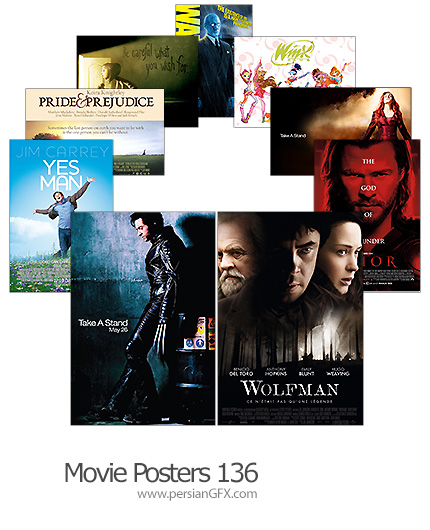 18 پوستر فیلم شماره صد و سی و پنج - Movie Posters 136