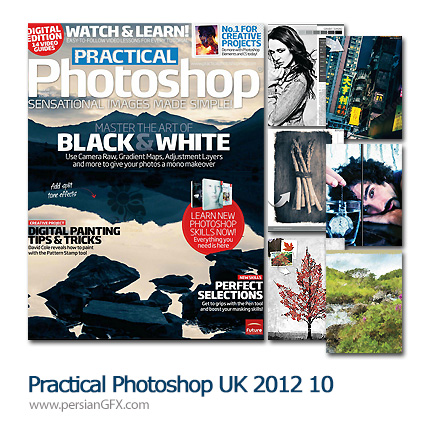 دانلود مجله آموزش های متنوع فتوشاپ - Practical Photoshop UK 2012 10