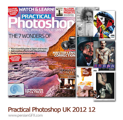 دانلود مجله آموزش های متنوع فتوشاپ - Practical Photoshop UK 2012 12