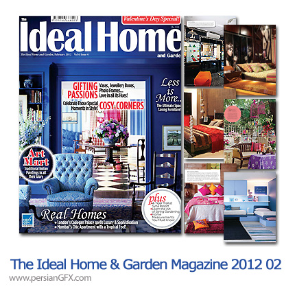 دانلود مجله طراحی دکوراسیون، طراحی داخلی - The Ideal Home And Garden Magazine 2012 Full Collection 02
