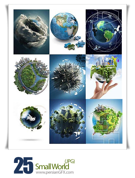دانلود تصاویر با کیفیت جهان کوچک، طبیعت کره زمین - Small World