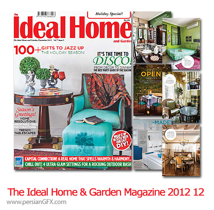 دانلود مجله طراحی دکوراسیون، طراحی داخلی - The Ideal Home And Garden Magazine 2012 Full Collection 12